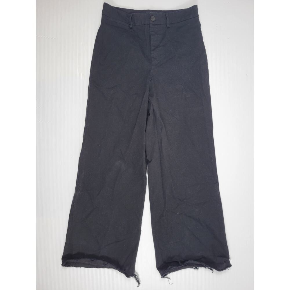 Frank‎ And Oak Black Womens 8Grunge Emo Punk Unhemmed Pants